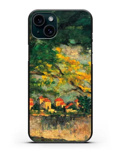 Чехол Дорога (Сезанн Поль) силиконовый для iPhone 15 Plus