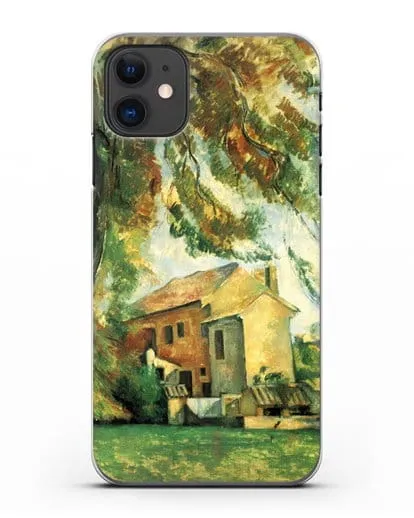 Чехол Пруд Жас-де-Буффан (Сезанн Поль) силиконовый для iPhone 11