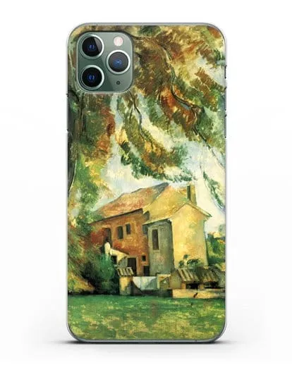 Чехол Пруд Жас-де-Буффан (Сезанн Поль) силиконовый для iPhone 11 Pro