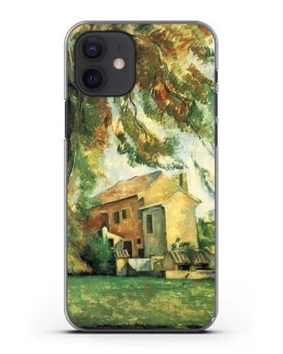 Чехол Пруд Жас-де-Буффан (Сезанн Поль) силиконовый для iPhone 12
