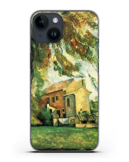 Чехол Пруд Жас-де-Буффан (Сезанн Поль) силиконовый для iPhone 14