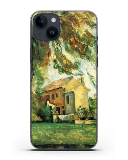 Чехол Пруд Жас-де-Буффан (Сезанн Поль) силиконовый для iPhone 14 Plus