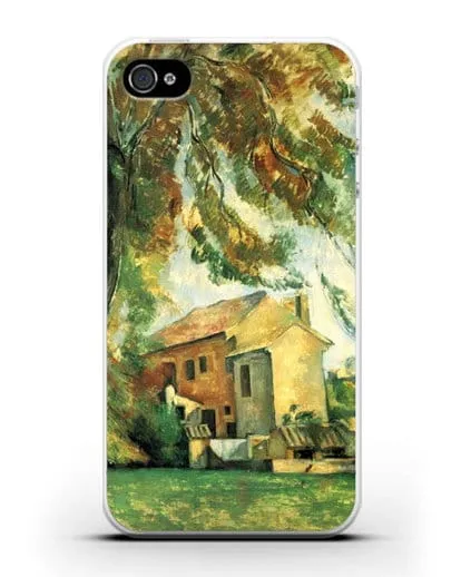Чехол Пруд Жас-де-Буффан (Сезанн Поль) силиконовый для iPhone 4/4s