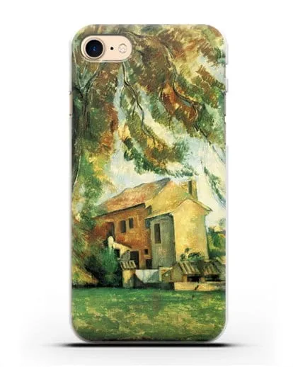 Чехол Пруд Жас-де-Буффан (Сезанн Поль) силиконовый для iPhone 8