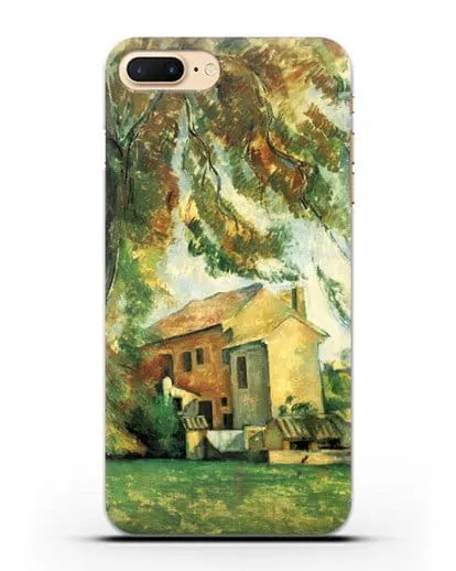 Чехол Пруд Жас-де-Буффан (Сезанн Поль) силиконовый для iPhone 8 Plus