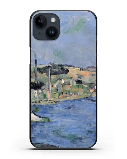 Чехол Залив Л'Эстак и Сен-Анри (Сезанн Поль) силиконовый для iPhone 14 Plus