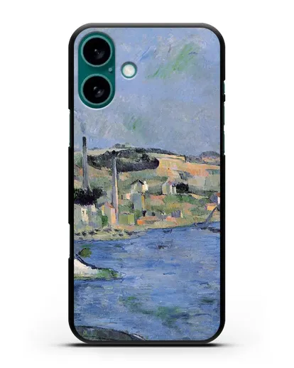 Чехол Залив Л'Эстак и Сен-Анри (Сезанн Поль) силиконовый для iPhone 16 Plus