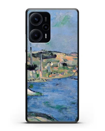 Чехол Залив Л'Эстак и Сен-Анри (Сезанн Поль) силиконовый для Xiaomi Poco F5