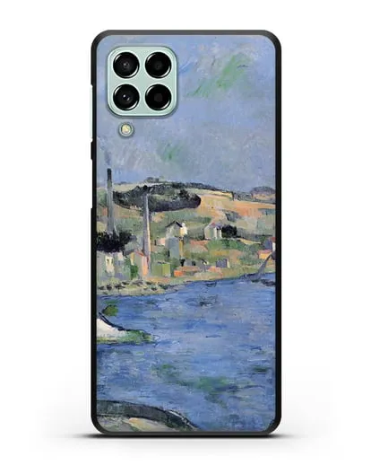 Чехол Залив Л'Эстак и Сен-Анри (Сезанн Поль) силиконовый для Samsung Galaxy M53 [SM-M536]