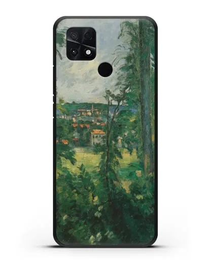 Чехол Овер. Вид неподалеку (Сезанн Поль) силиконовый для Xiaomi Poco C40