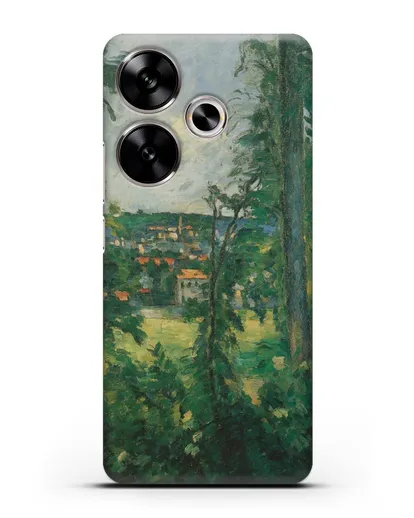 Чехол Овер. Вид неподалеку (Сезанн Поль) силиконовый для Xiaomi Poco F6