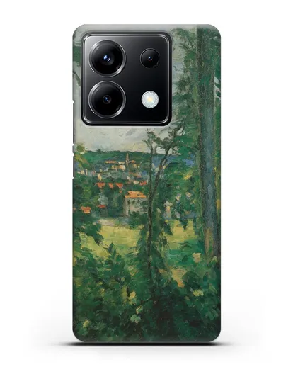 Чехол Овер. Вид неподалеку (Сезанн Поль) силиконовый для Xiaomi Poco X6