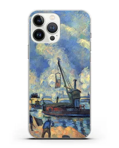 Чехол Сена в Берси (Сезанн Поль) силиконовый для iPhone 13 Pro Max