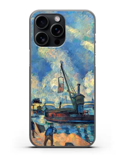 Чехол Сена в Берси (Сезанн Поль) силиконовый для iPhone 15 Pro Max