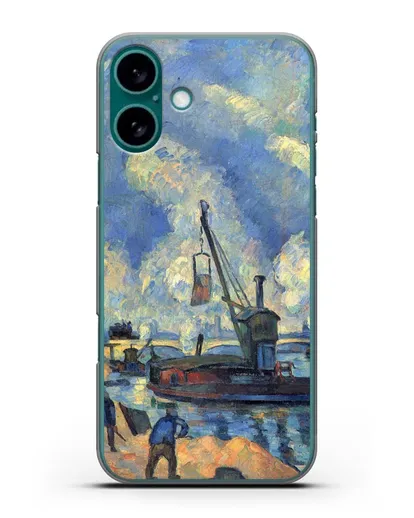 Чехол Сена в Берси (Сезанн Поль) силиконовый для iPhone 16 Plus