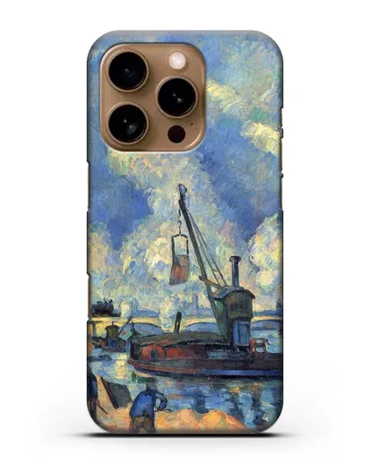 Чехол Сена в Берси (Сезанн Поль) силиконовый для iPhone 16 Pro