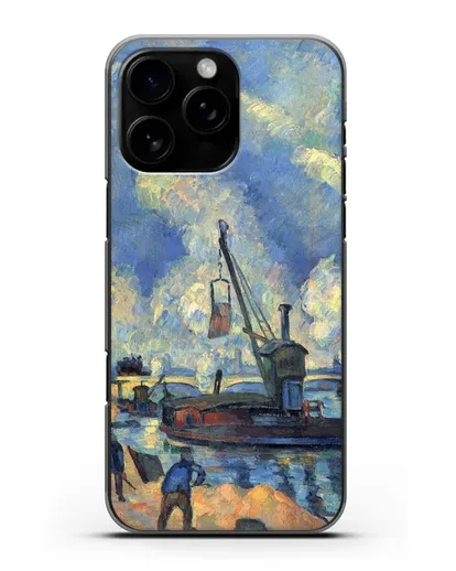 Чехол Сена в Берси (Сезанн Поль) силиконовый для iPhone 16 Pro Max