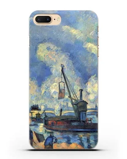 Чехол Сена в Берси (Сезанн Поль) силиконовый для iPhone 8 Plus