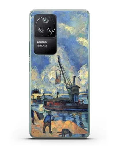 Чехол Сена в Берси (Сезанн Поль) силиконовый для Xiaomi Poco F4