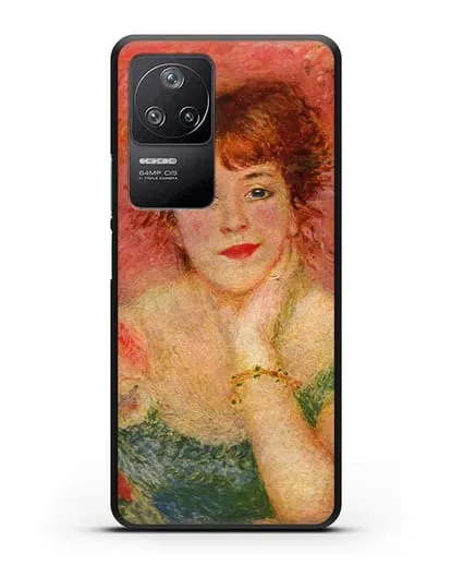 Чехол Портрет Жанны Самари (Ренуар Пьер Огюст) силиконовый для Xiaomi Poco F4