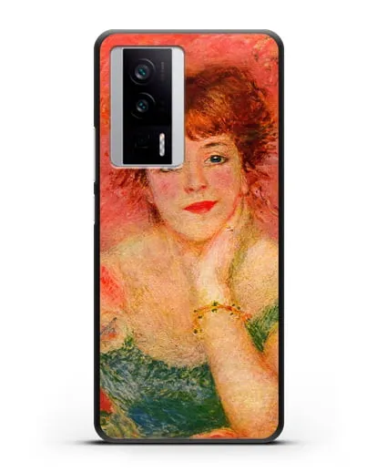 Чехол Портрет Жанны Самари (Ренуар Пьер Огюст) силиконовый для Xiaomi Poco F5 Pro