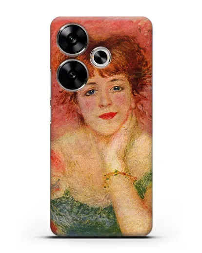 Чехол Портрет Жанны Самари (Ренуар Пьер Огюст) силиконовый для Xiaomi Poco F6