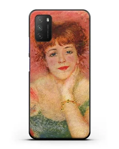 Чехол Портрет Жанны Самари (Ренуар Пьер Огюст) силиконовый для Xiaomi Poco M3