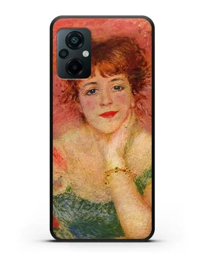 Чехол Портрет Жанны Самари (Ренуар Пьер Огюст) силиконовый для Xiaomi Poco M5