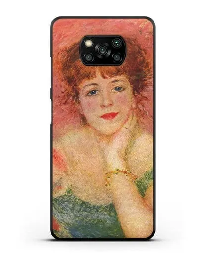 Чехол Портрет Жанны Самари (Ренуар Пьер Огюст) силиконовый для Xiaomi Poco X3