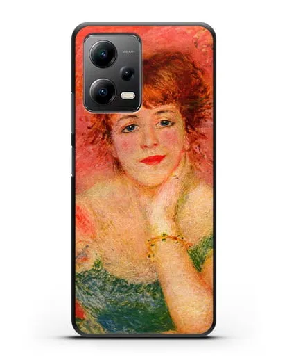 Чехол Портрет Жанны Самари (Ренуар Пьер Огюст) силиконовый для Xiaomi Poco X5