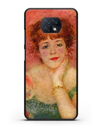 Чехол Портрет Жанны Самари (Ренуар Пьер Огюст) силиконовый для Xiaomi Redmi Note 9T