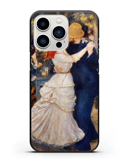 Чехол Танец в Буживале (Ренуар Пьер Огюст) силиконовый для iPhone 13 Pro