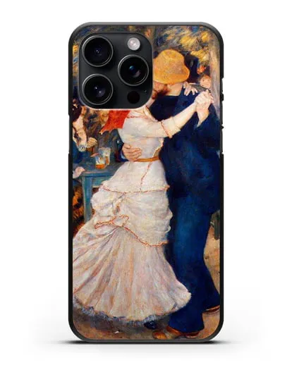 Чехол Танец в Буживале (Ренуар Пьер Огюст) силиконовый для iPhone 15 Pro Max