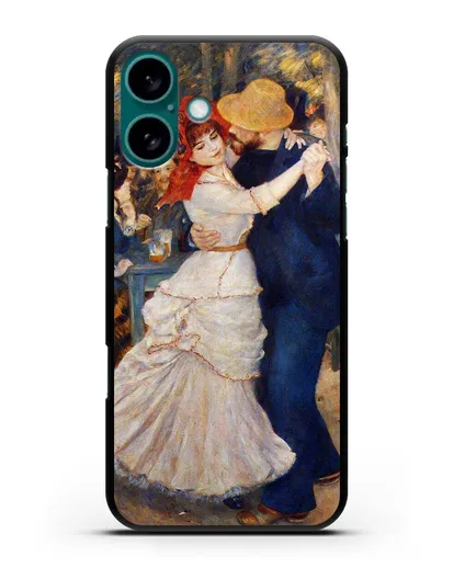 Чехол Танец в Буживале (Ренуар Пьер Огюст) силиконовый для iPhone 16 Plus
