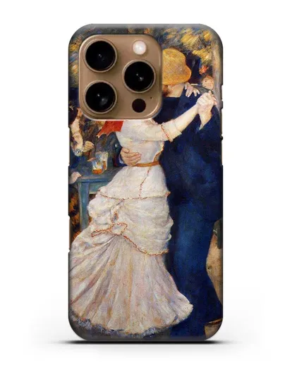 Чехол Танец в Буживале (Ренуар Пьер Огюст) силиконовый для iPhone 16 Pro