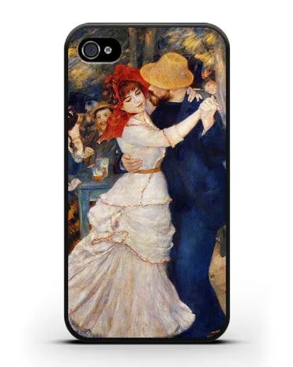 Чехол Танец в Буживале (Ренуар Пьер Огюст) силиконовый для iPhone 4/4s