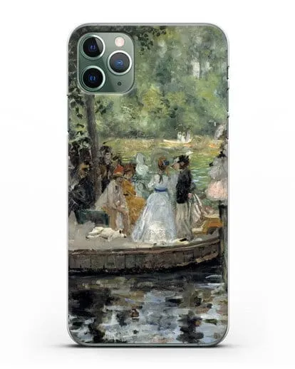 Чехол Лягушатник (Ренуар Пьер Огюст) силиконовый для iPhone 11 Pro