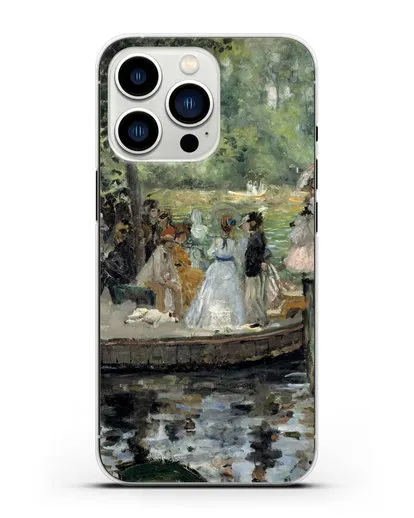 Чехол Лягушатник (Ренуар Пьер Огюст) силиконовый для iPhone 13 Pro