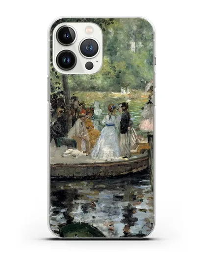 Чехол Лягушатник (Ренуар Пьер Огюст) силиконовый для iPhone 13 Pro Max