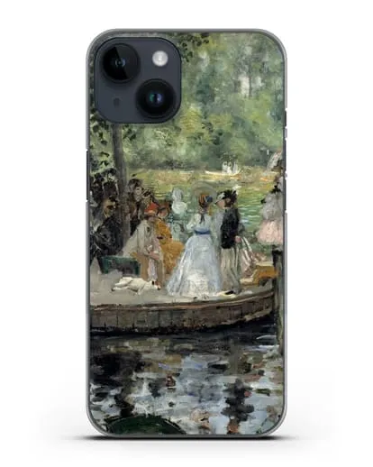Чехол Лягушатник (Ренуар Пьер Огюст) силиконовый для iPhone 14