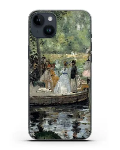 Чехол Лягушатник (Ренуар Пьер Огюст) силиконовый для iPhone 14 Plus