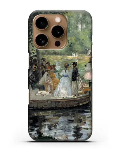 Чехол Лягушатник (Ренуар Пьер Огюст) силиконовый для iPhone 16 Pro