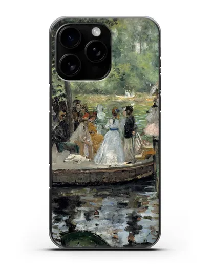 Чехол Лягушатник (Ренуар Пьер Огюст) силиконовый для iPhone 16 Pro Max