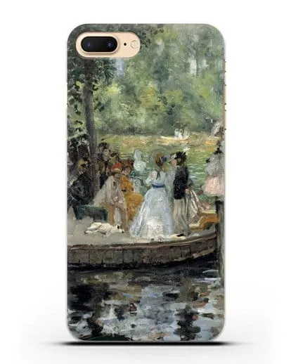 Чехол Лягушатник (Ренуар Пьер Огюст) силиконовый для iPhone 8 Plus