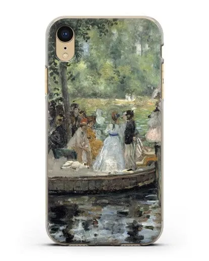Чехол Лягушатник (Ренуар Пьер Огюст) силиконовый для iPhone XR