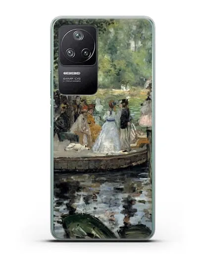 Чехол Лягушатник (Ренуар Пьер Огюст) силиконовый для Xiaomi Poco F4