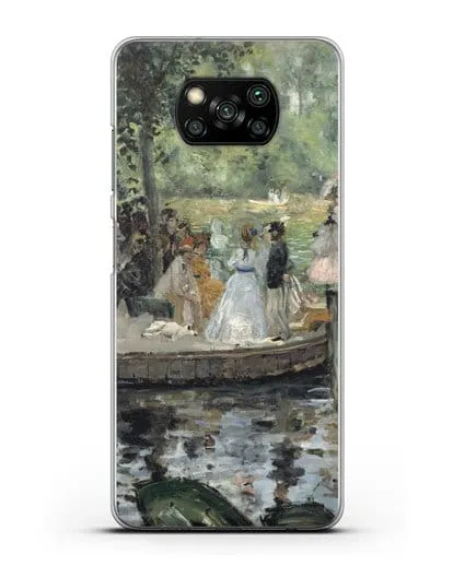 Чехол Лягушатник (Ренуар Пьер Огюст) силиконовый для Xiaomi Poco X3