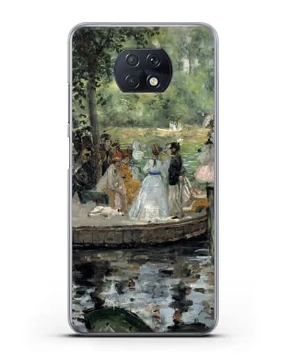 Чехол Лягушатник (Ренуар Пьер Огюст) силиконовый для Xiaomi Redmi Note 9T
