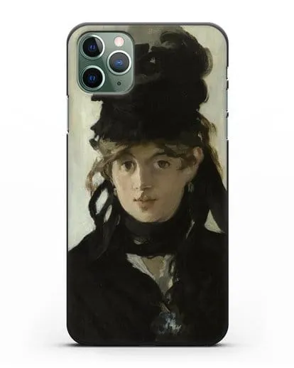 Чехол Берта Моризо с букетом фиалок (Мане Эдуард) силиконовый для iPhone 11 Pro Max