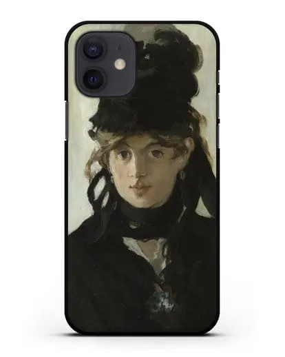 Чехол Берта Моризо с букетом фиалок (Мане Эдуард) силиконовый для iPhone 12